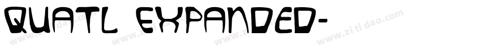 Quatl Expanded字体转换